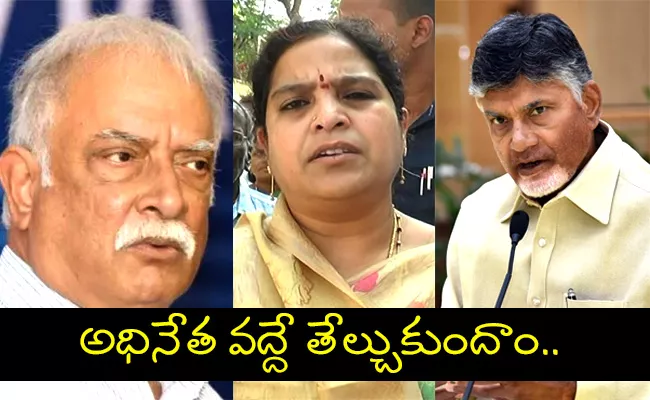 TDP Group Politics In Vizianagaram District - Sakshi