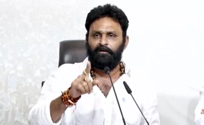 Minister Kodali Nani Fires On Chandrababu Naidu - Sakshi