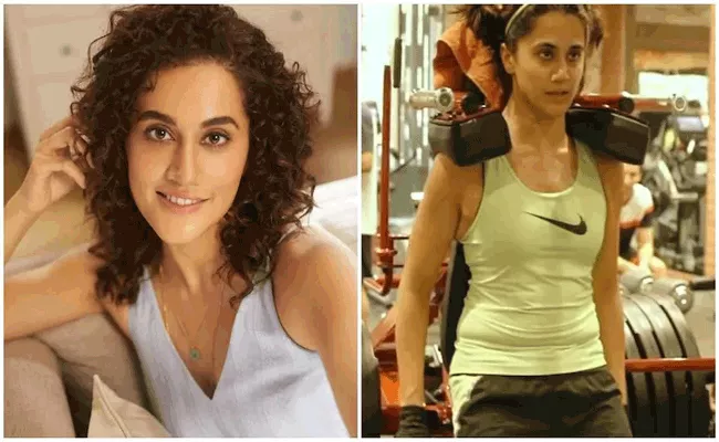 Taapsee  Shares Her Transformation Journey for Rashmi Rocket - Sakshi