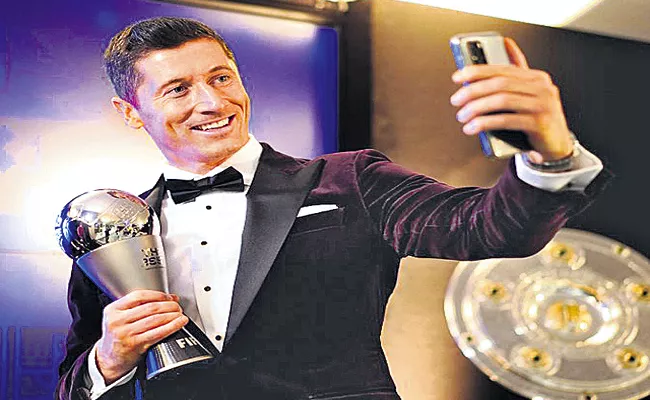 Robert Lewandowski Named 2020 World Best Footballer - Sakshi