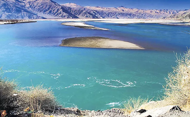 India Reservoir On The Brahmaputra River - Sakshi