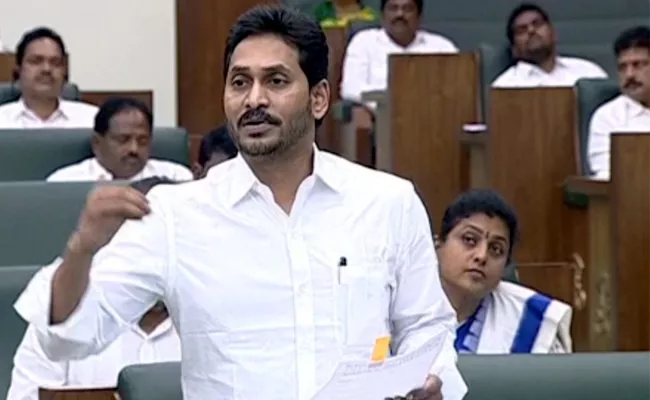 AP Assembly Winter Session 2020: CM Jagan Fires On Chandrababu Naidu - Sakshi