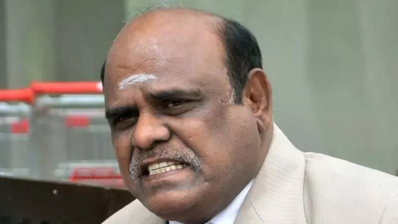 Former High Court Judge CS Karnan Arrested Offensive Comments - Sakshi