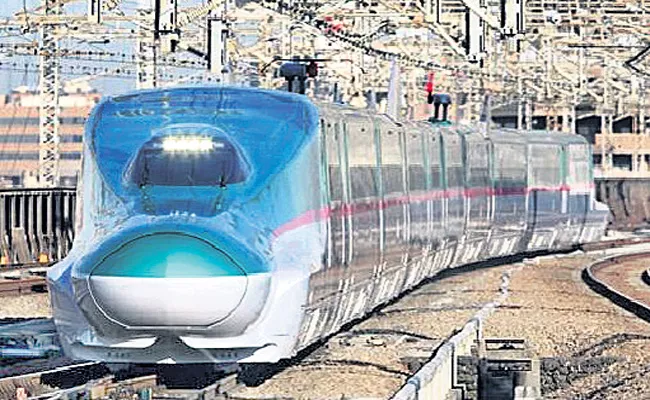 Mumbai-Ahmedabad Bullet Train ProjectS First Visuals Out - Sakshi