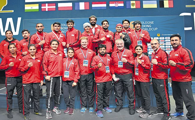 Nine Medals At The World Cup Boxing Tournament - Sakshi