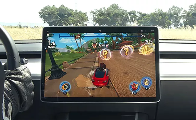 Tesla Launches 3 New in car Video Games on Its Arcade Platform - Sakshi