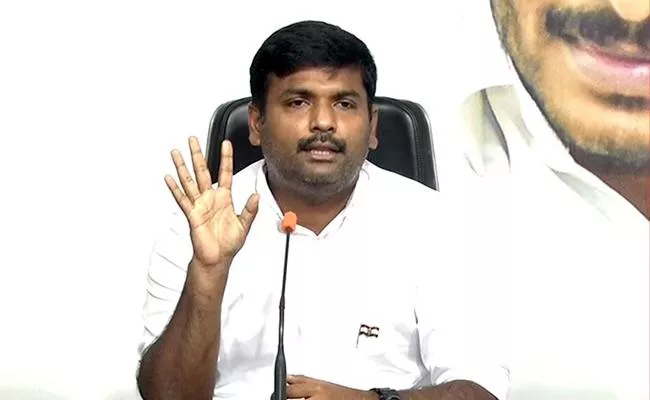 Gudivada Amarnath Fires On Velagapudi Ramakrishna - Sakshi