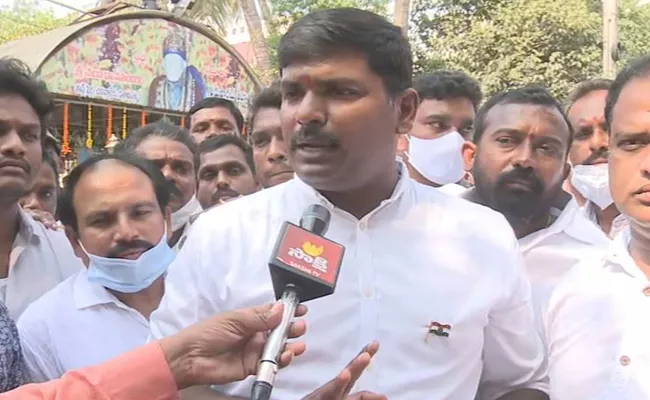 Gudivada Amarnath Slams On Velagapudi Ramakrishna Over Expletive - Sakshi