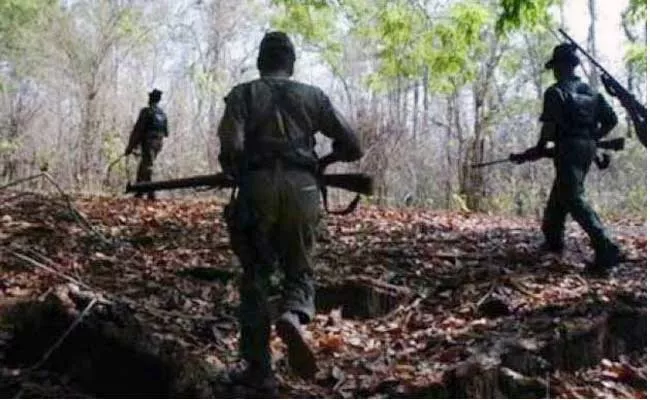 Exchange Of Fire Between Maoists And Police - Sakshi