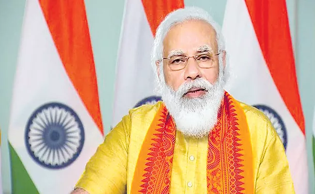 PM Narendra Modi asks people to take new year resolution for India - Sakshi