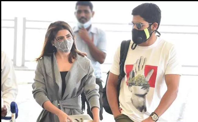 Samantha, Naga Chaitanya Jet Off To Goa To Celebrate New Year - Sakshi