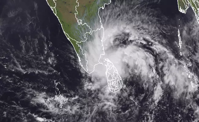 Impact Of Burevi Cyclone In Northern Sri Lanka - Sakshi