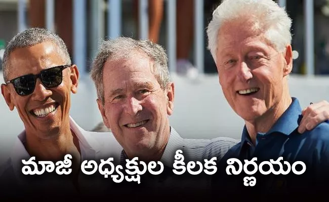 America Former Presidents volunteer to get coronavirus vaccine - Sakshi