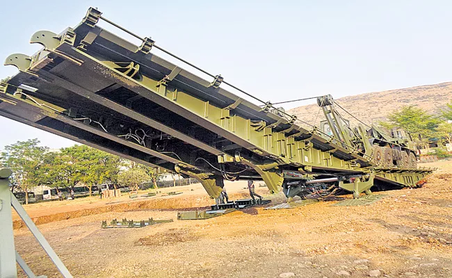 Indian Army receives bridges developed by DRDO and L&T - Sakshi