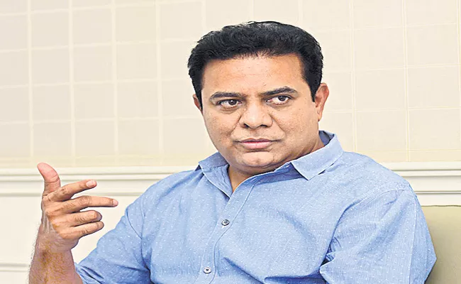 KTR Letter To Union Ministers, To Release Funds For Development - Sakshi