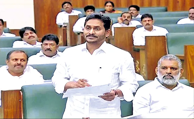 AP Assembly Session 2020: CM Jagan Comments About Amul Dairy Agreement - Sakshi