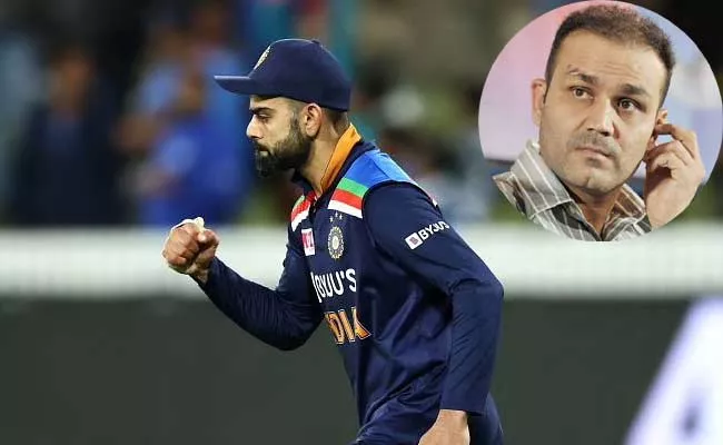 Virender Sehwag Lashes Out Virat Kohli About Team Selection For T20 - Sakshi