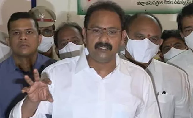 Minister Alla Nani Visits eluru Hospital - Sakshi