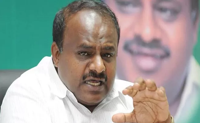 still be Karnataka CM if allied with BJP says Kumaraswamy - Sakshi