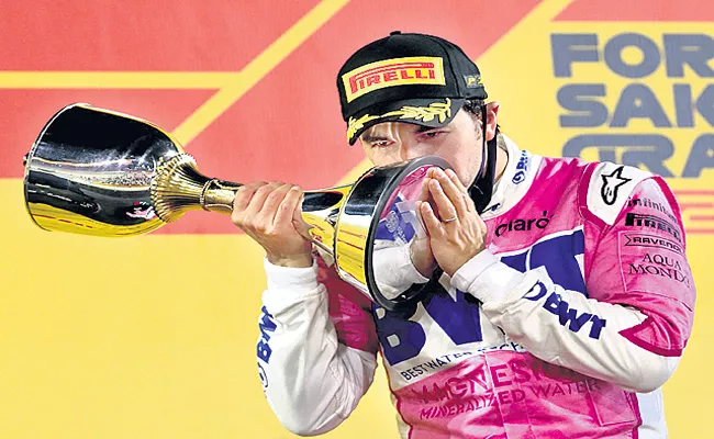 F1: Sergio Perez wins spectacular Sakhir Grand Prix - Sakshi