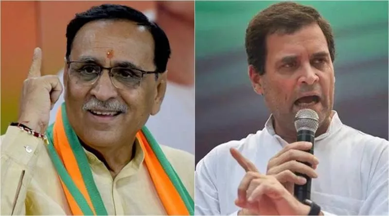 Rupani Challenges Rahul Gandhi Difference Between Coriander and Fenugreek - Sakshi