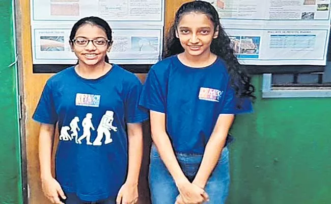 Mumbai Girls Won World Robot Olympiad For AC Device - Sakshi