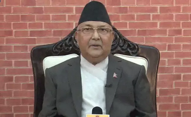 Nepal PM KP Oli Comments On Indian Territories Ahead FM Visit - Sakshi