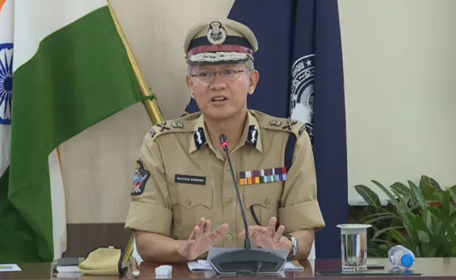 DGP Gowtham Sawang Comments On Alleged Temple Demolition In AP - Sakshi