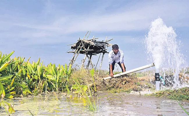 No Borehole For farming In Borgaon Village Nirmal District - Sakshi