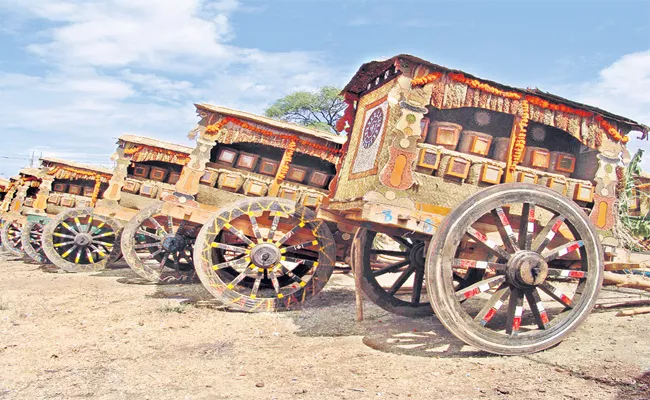 Deccan Development Society Old Rice Species Exhibition For Sankranthi Festival - Sakshi