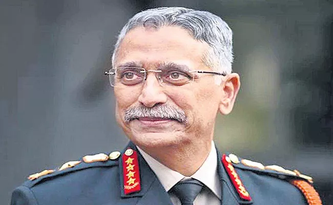 Army Chief MM Naravane Warning To China On Army Day - Sakshi