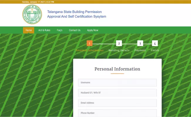 Fake portal targeting home permit applicants - Sakshi