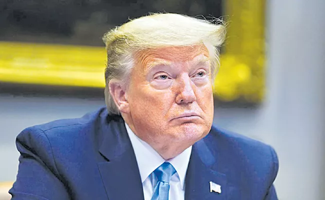 Donald Trump remains out of sight ahead of White House departure - Sakshi