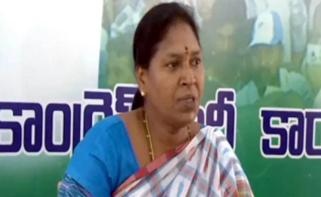 YSRCP Candidate Pothula Sunitha Unanimously Elected As MLC - Sakshi