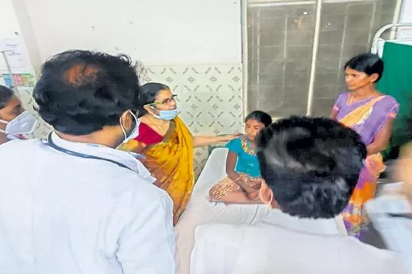 Symptoms Elusive Disease cases in Pulla village - Sakshi