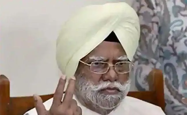 Former Union Minister Buta Singh Passes Away At 86 - Sakshi