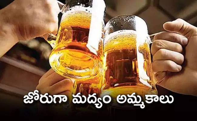 Liquor Sales In Last Four Days Were Around Rs 759 Crore - Sakshi