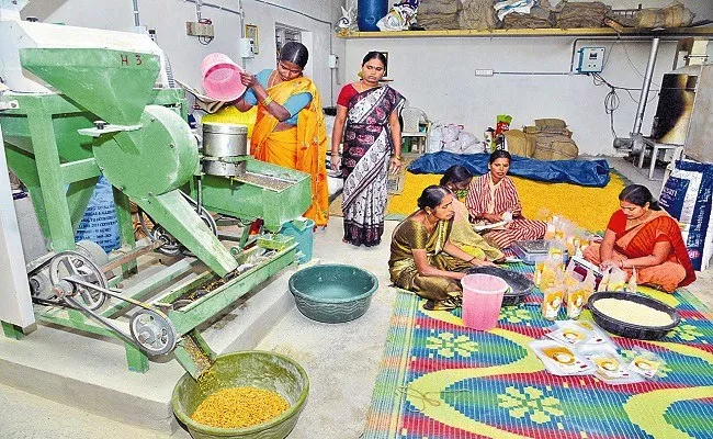 Siddipet Mittapally Dwcra Members Food Processing Business - Sakshi