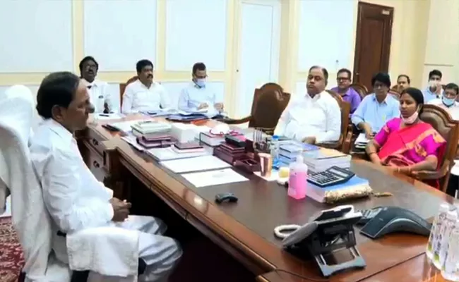 CM KCR Review On Progress Of Sitarama Project Works - Sakshi