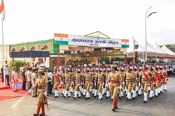 In Republic Day celebrations No Cultural Activities - Sakshi