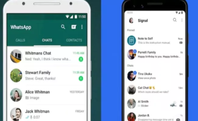 Signal to get several WhatsApp-like features - Sakshi