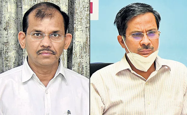 Gopalakrishna And Girijashankar transfer - Sakshi