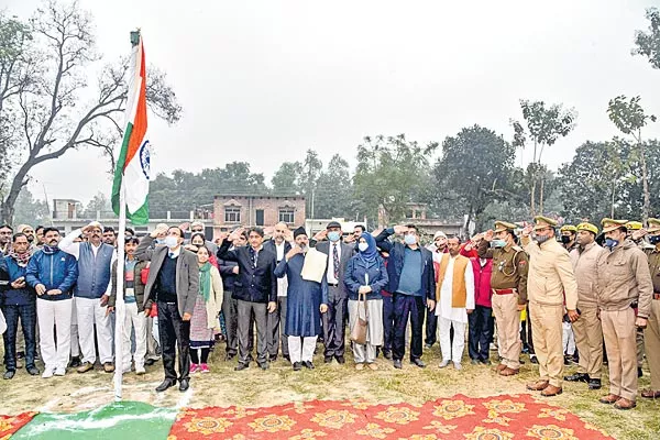 Mosque works Starts at Ayodhya - Sakshi