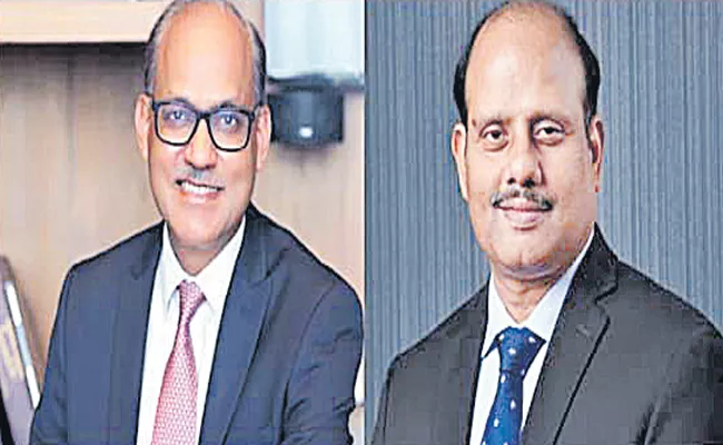 Swaminathan J and Ashwini Kumar Tewari take charge as SBI directors - Sakshi