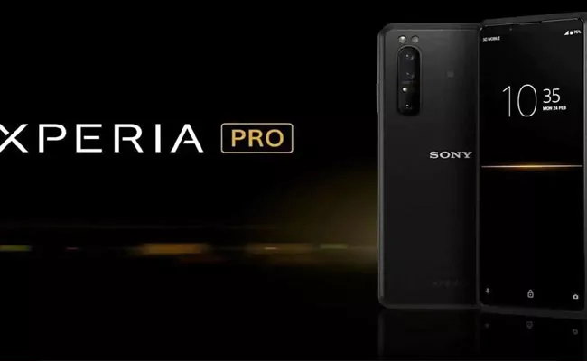 Sony Xperia Pro With Micro HDMI Port Launched for Professional Photographers - Sakshi