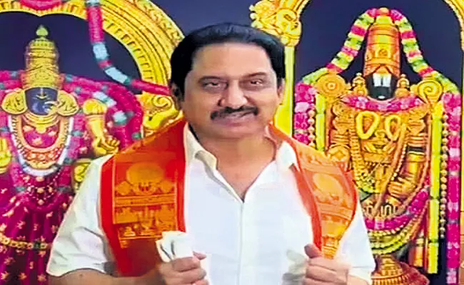 Suman Comments On the destruction of idols in Ramatheertham - Sakshi