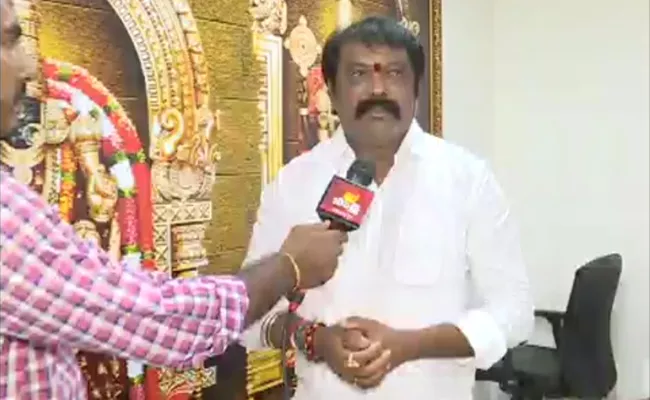 Minister Gummanur Jayaram Comments On Chandrababu - Sakshi