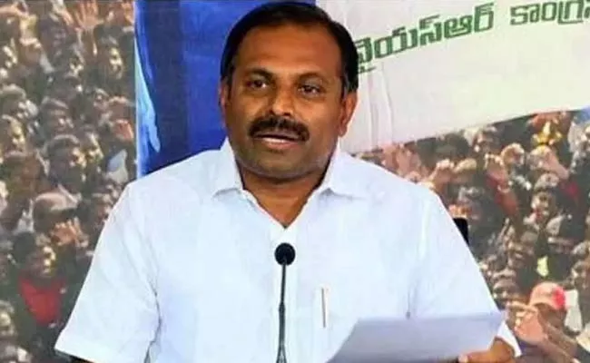 Govt Whip Gadikota Srikanth Reddy Comments On Chandrababu - Sakshi