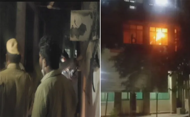 Fire Accident In Guntur Government Hospital On Wednesday - Sakshi