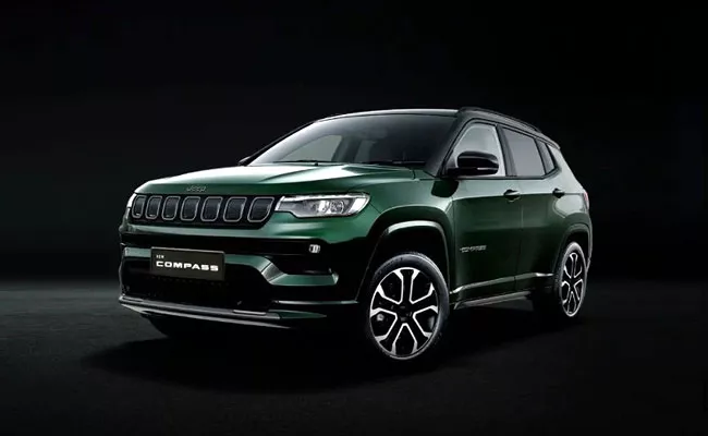 2021 Jeep Compass Facelift Unveiled In India - Sakshi